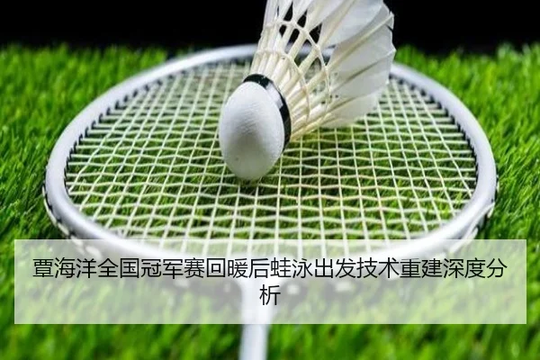 覃海洋全国冠军赛回暖后蛙泳出发技术重建深度分析